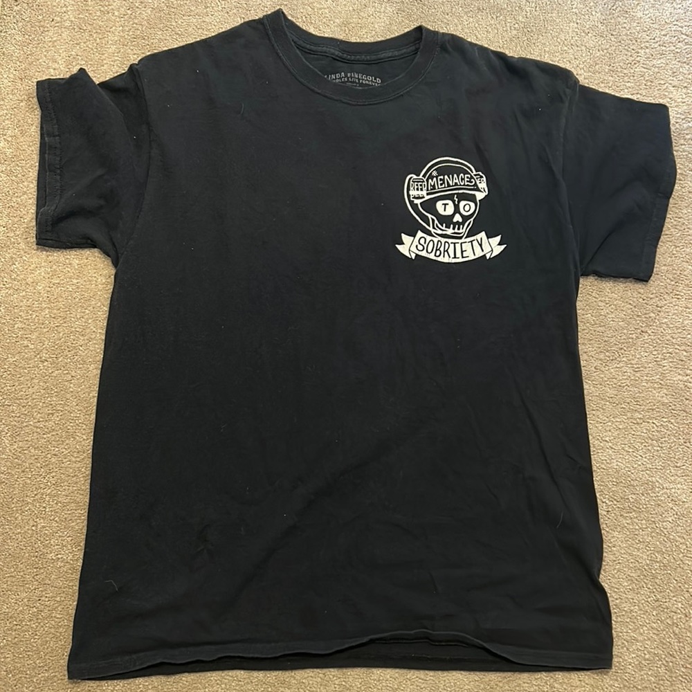 Assholes Live Forever Menace To Sobriety T Shirt